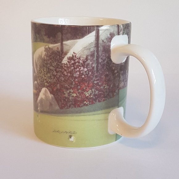 Vintage Collectible Golf Mugs Artwork Mugs DR Laird "The Dream 18" Holes #3 #6 - Picture 3 of 16